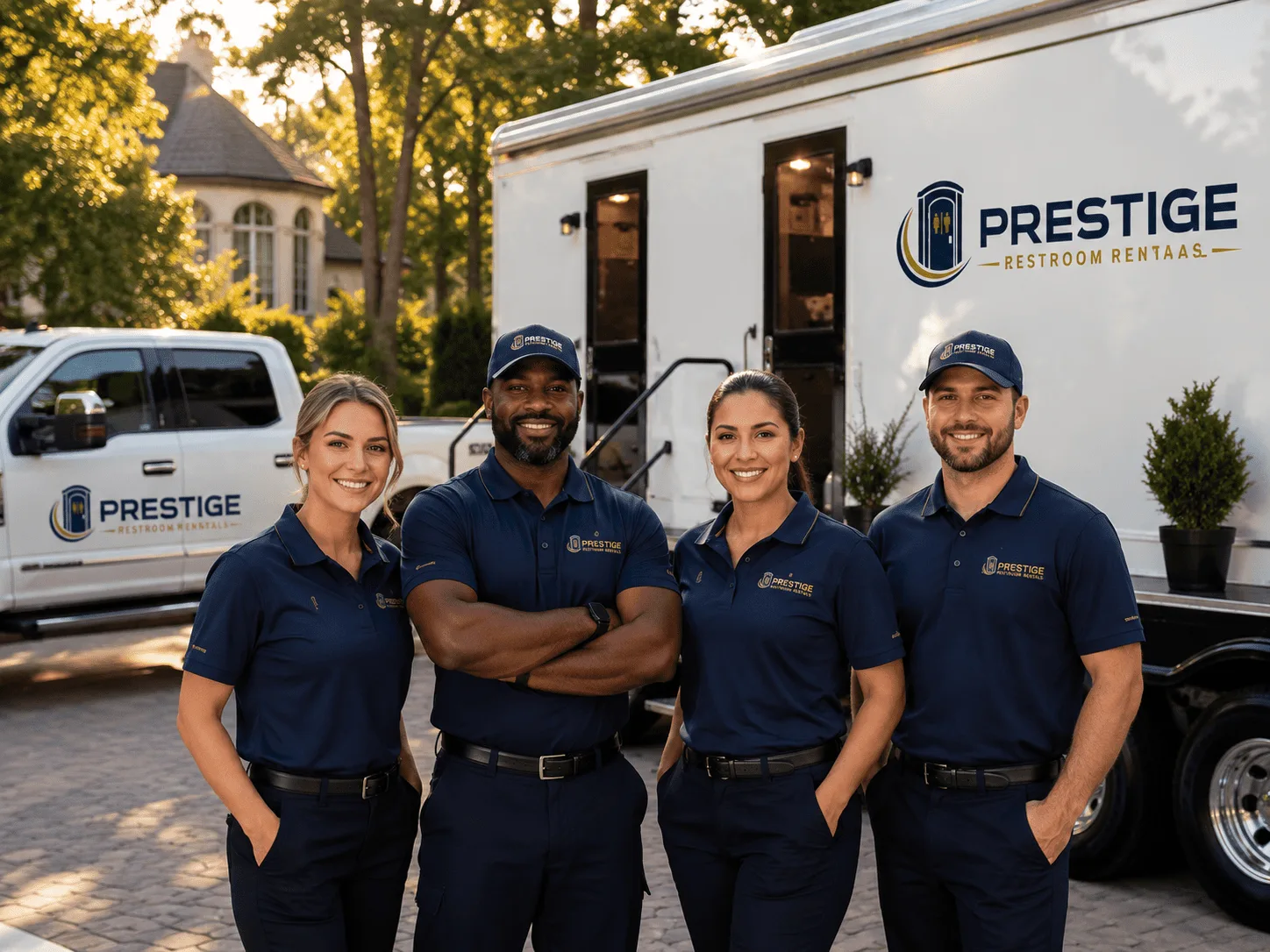 Trusted Luxury Portable Restrooms company in Grant, AL